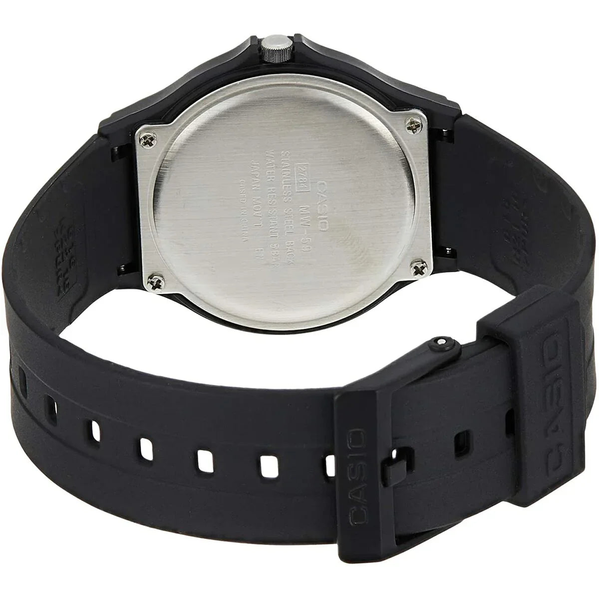 Orologio Unisex Casio MW-59-1B Nero (Ø 36 mm) - Yestore