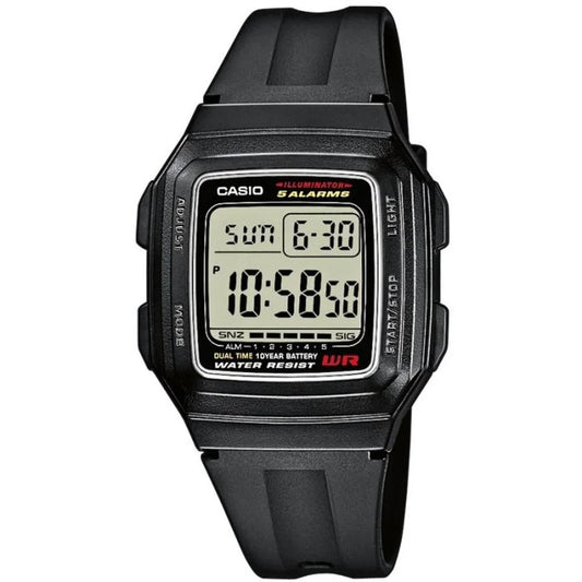 Orologio Unisex Casio F-201WA-1A (Ø 34 mm) - Yestore