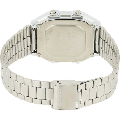Orologio Unisex Casio VINTAGE Nero Argentato (Ø 32 mm) (Ø 34 mm) - Yestore
