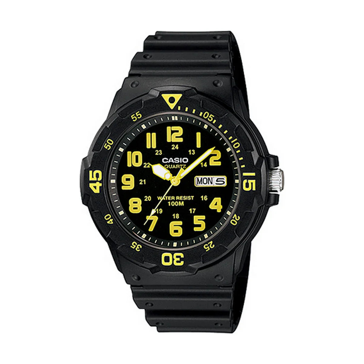 Orologio Uomo Casio DIVER 100M Giallo Nero (Ø 44,5 mm) - Yestore
