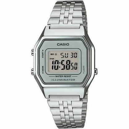 Orologio Unisex Casio LA680WEA-7EF Grigio Argentato (Ø 33 mm) - Yestore