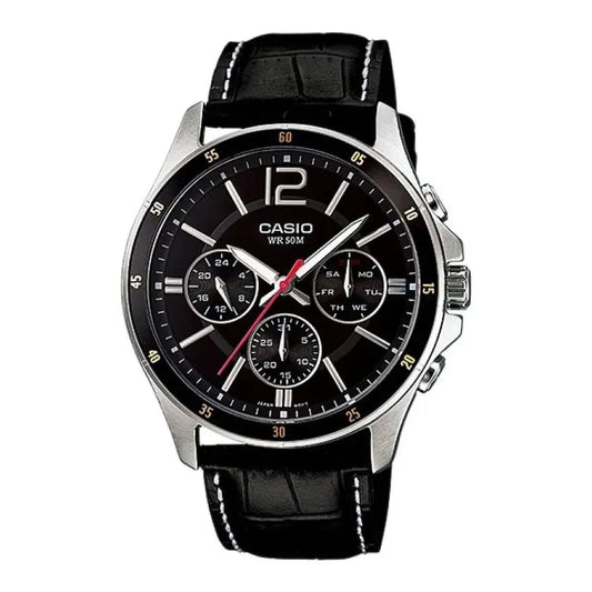 Orologio Uomo Casio ENTICER GENT Nero (Ø 43 mm) (Ø 43,5 mm) - Yestore