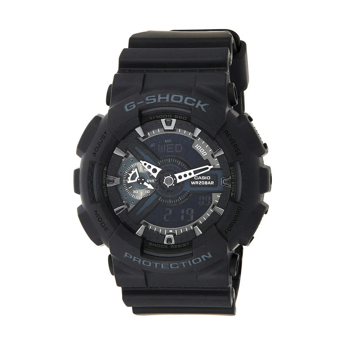 Orologio Uomo Casio G-Shock CLASSIC Nero Argentato (Ø 55 mm) - Yestore
