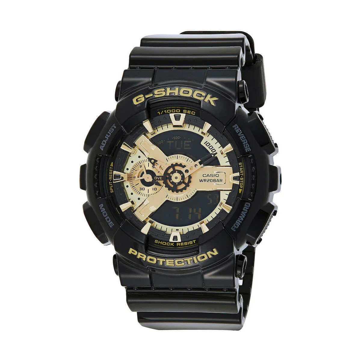 Orologio Uomo Casio G-Shock GA-110GB-1AER Nero Oro Grigio (Ø 55 mm) - Yestore