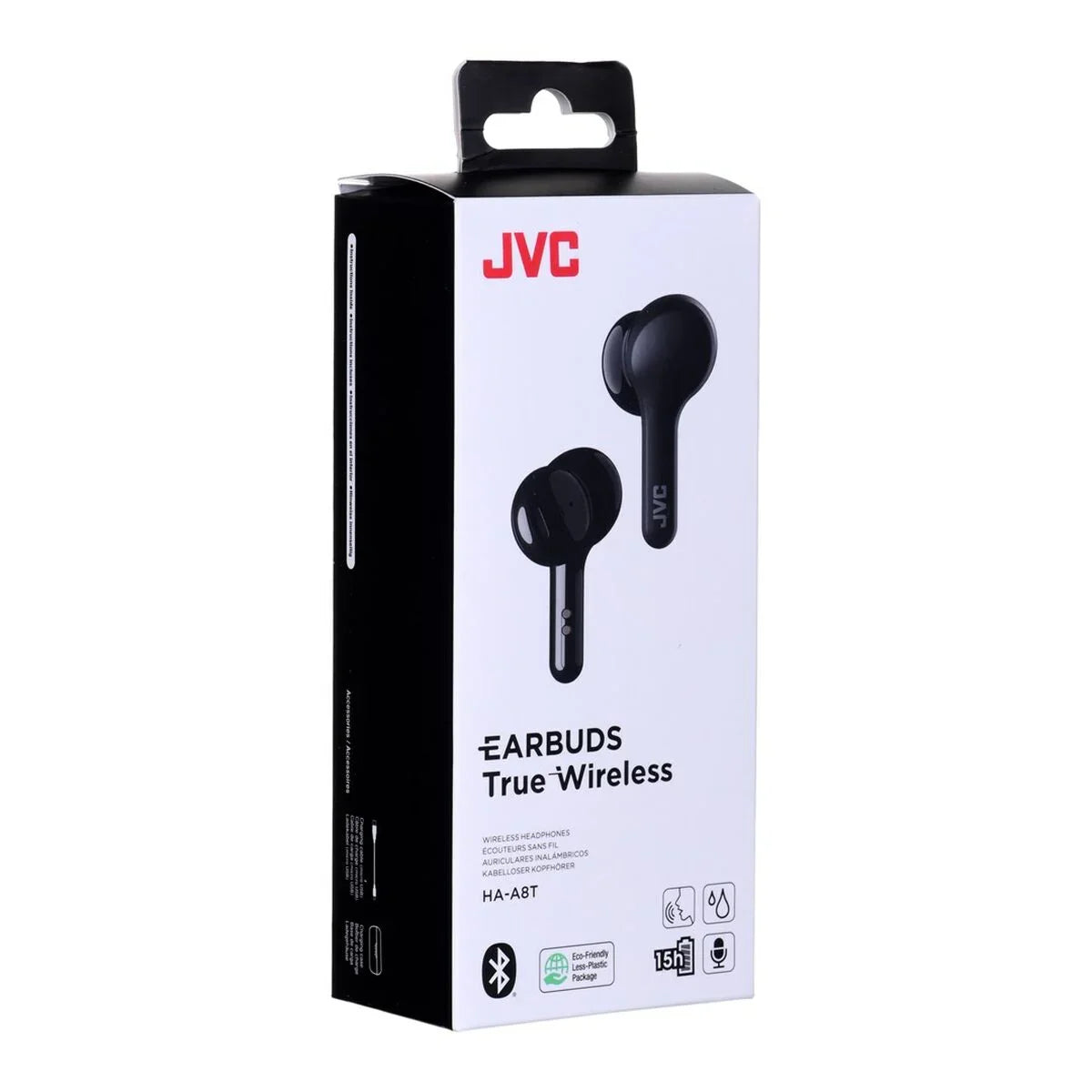 Auricolari in Ear Bluetooth JVC HAA-8TBU Nero - Yestore