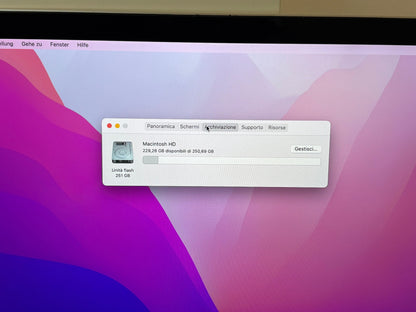 MacBook Pro 15" 2016 | i7 | 16GB RAM | 256GB SSD | AMD 450 | Argento