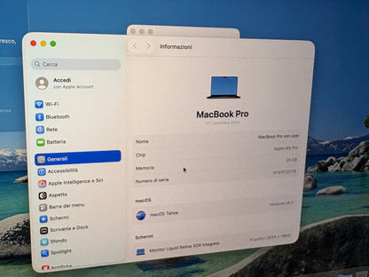 MacBook Pro 14" M4 Pro 2024 | 24GB RAM | 512GB SSD | Liquid Retina XDR | Grigio