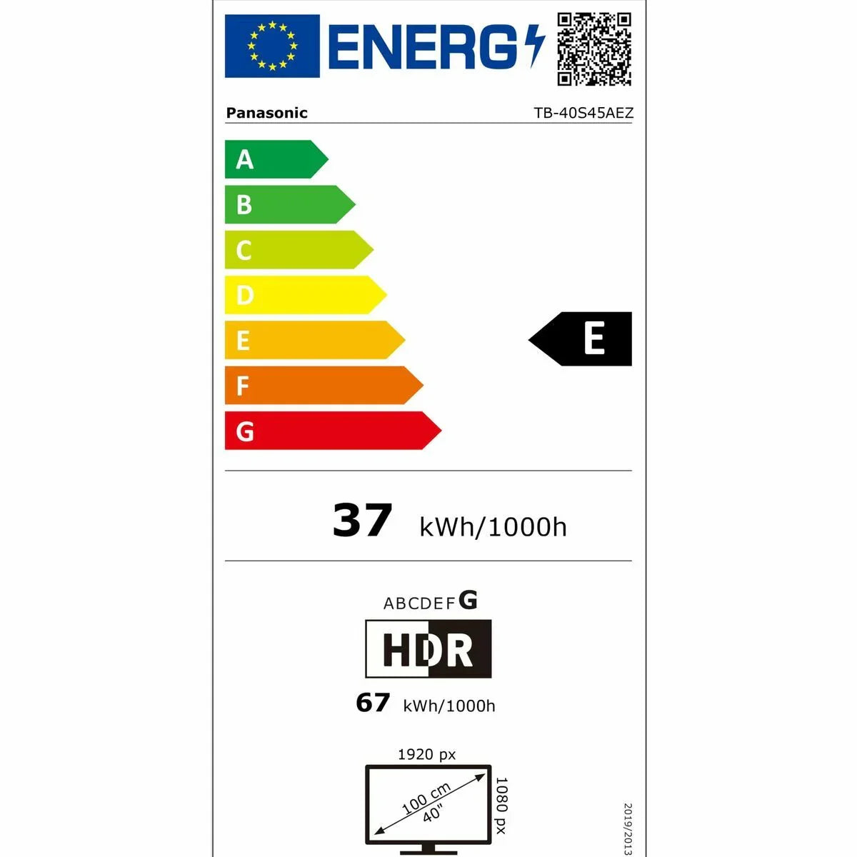 Smart TV Panasonic TB40S45AEZ Full HD 40" LED - Yestore