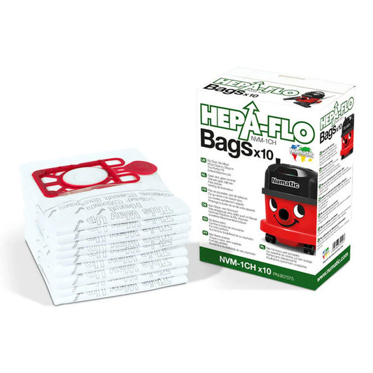 Sacchetto di Ricambio per Aspirapolvere HEPA-flo Henry Hetty Harry Numatic NVM-1CH - Yestore