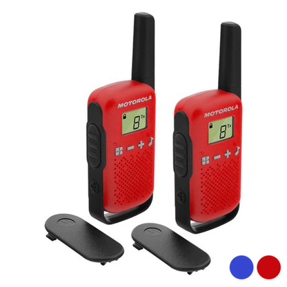 Walkie-Talkie Motorola T42 Dual 1,3" LCD 4 km (2 pcs) - Yestore