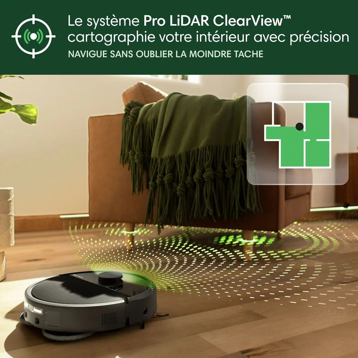 Robot Aspirapolvere iRobot 5000 mAh - Yestore