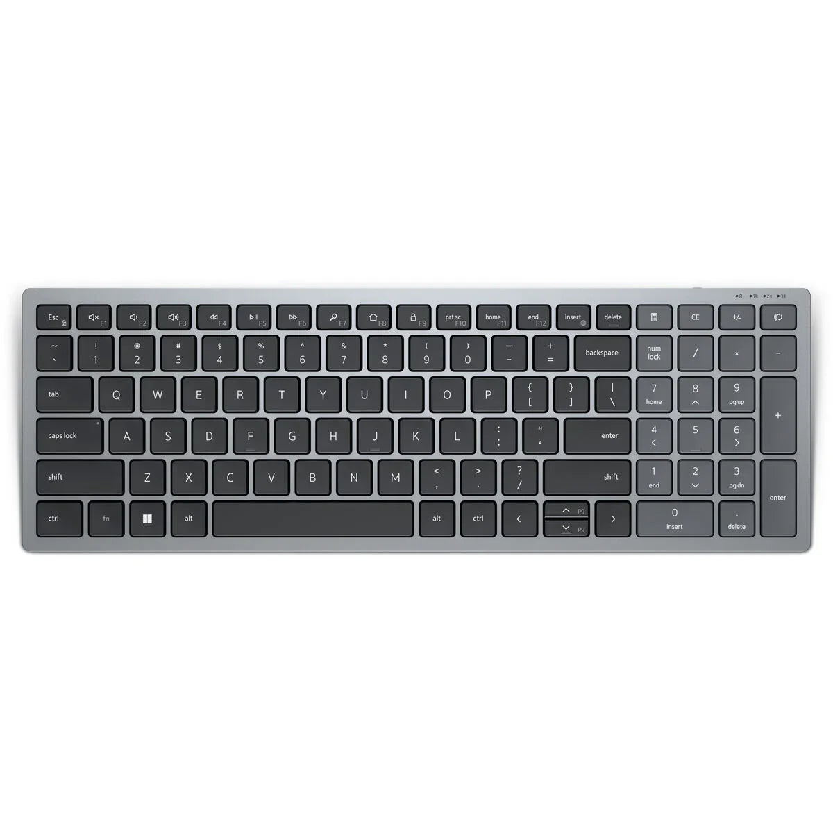 Keyboard Dell KB740-GY-R-SPN Grey Spanish Qwerty - Yestore