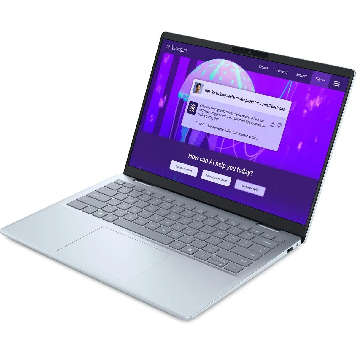 Laptop Dell 1425-2839 14" intel core ultra 7 256V 16 GB RAM 1 TB SSD - Yestore