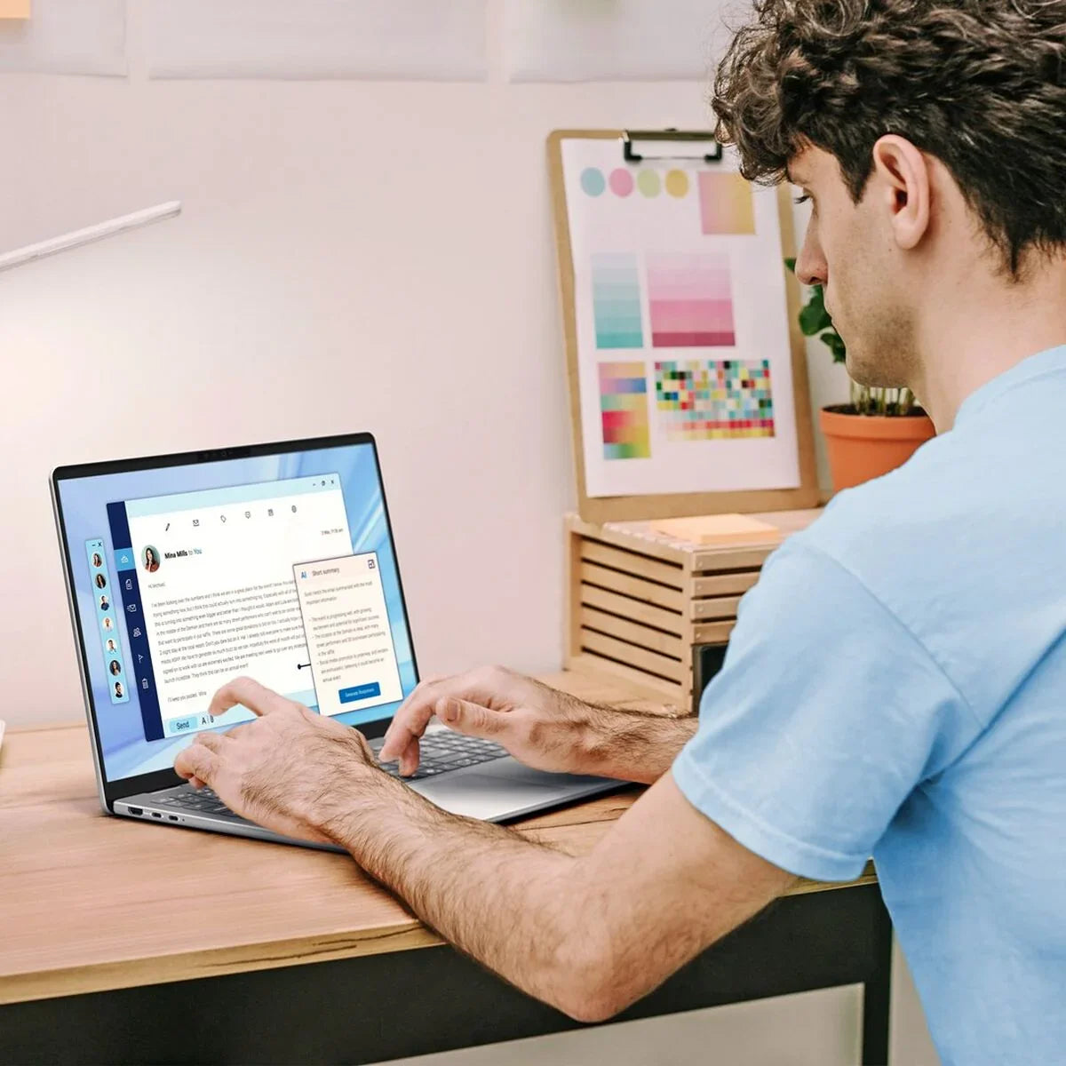 Laptop Dell 1625-2884 16" intel core ultra 7 256V 16 GB RAM 512 GB SSD - Yestore