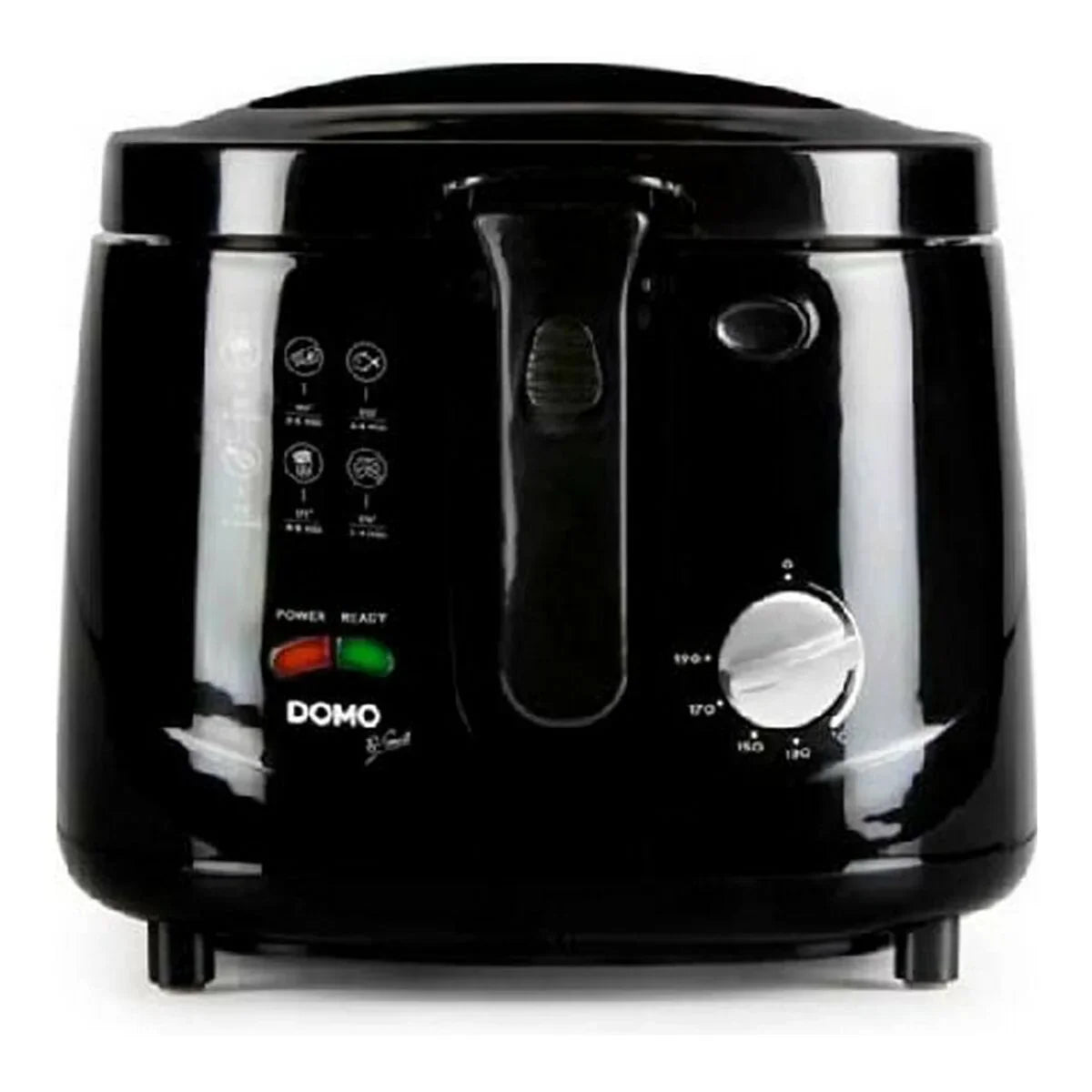 Friggitrice DOMO DO461FR Nero 1800 W 2,5 L - Yestore
