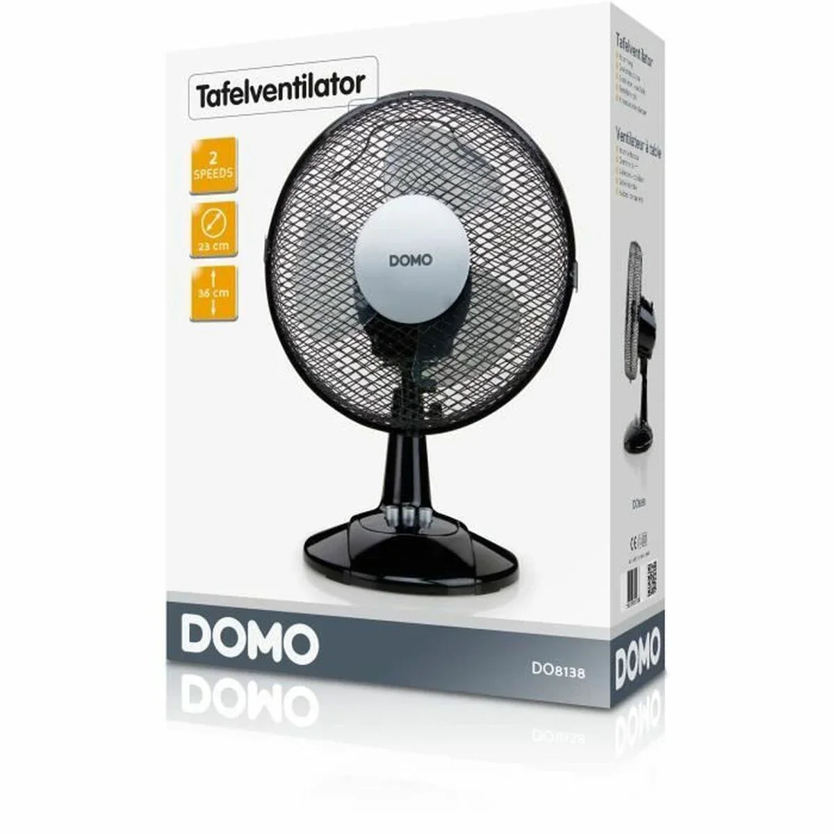 Ventilatore da Tavolo DOMO DO8138 Nero 30 W - Yestore