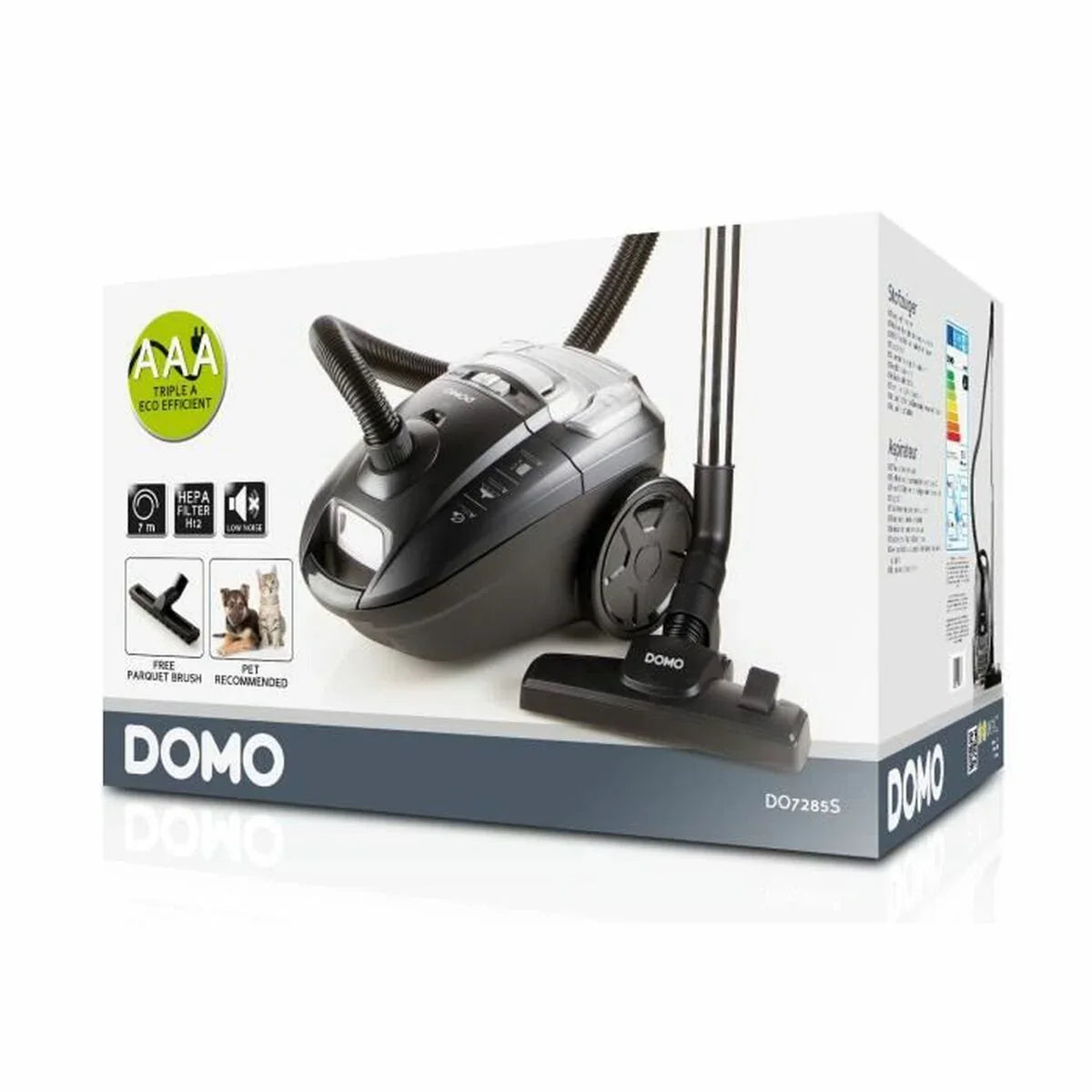 Aspirapolvere DOMO DO7285S 700 W Grigio 700 W - Yestore