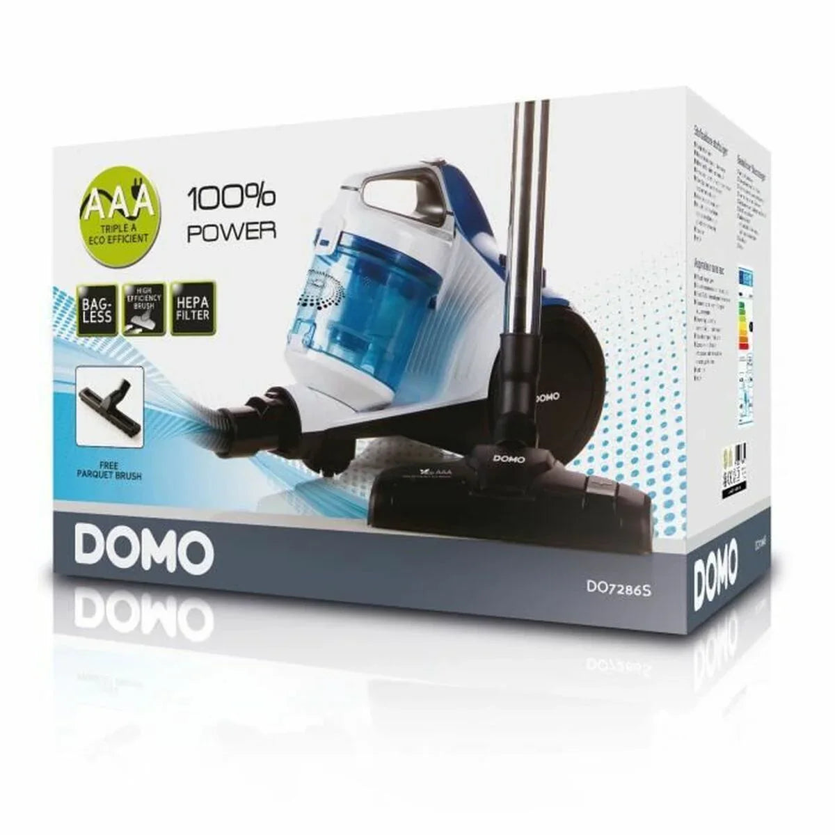 Aspirapolvere DOMO DO7286S 700 W Azzurro/Bianco 700 W - Yestore