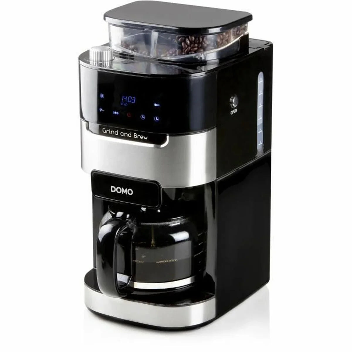 Caffettiera Americana DOMO DO721K 1,5 L Nero - Yestore