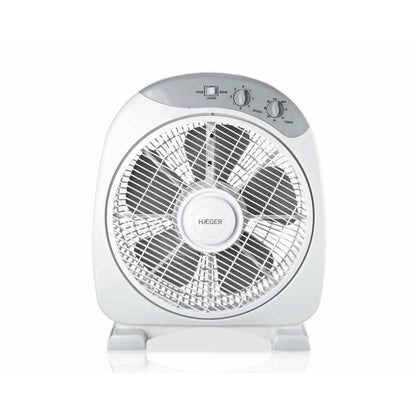 Ventilatore da Terra Haeger FF-012.004A Bianco 40 W - Yestore