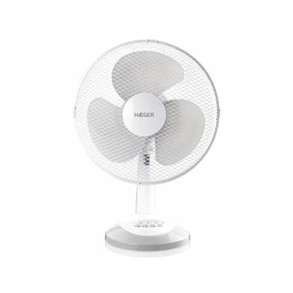 Ventilatore da Tavolo Haeger FA016007A 45 W Bianco - Yestore