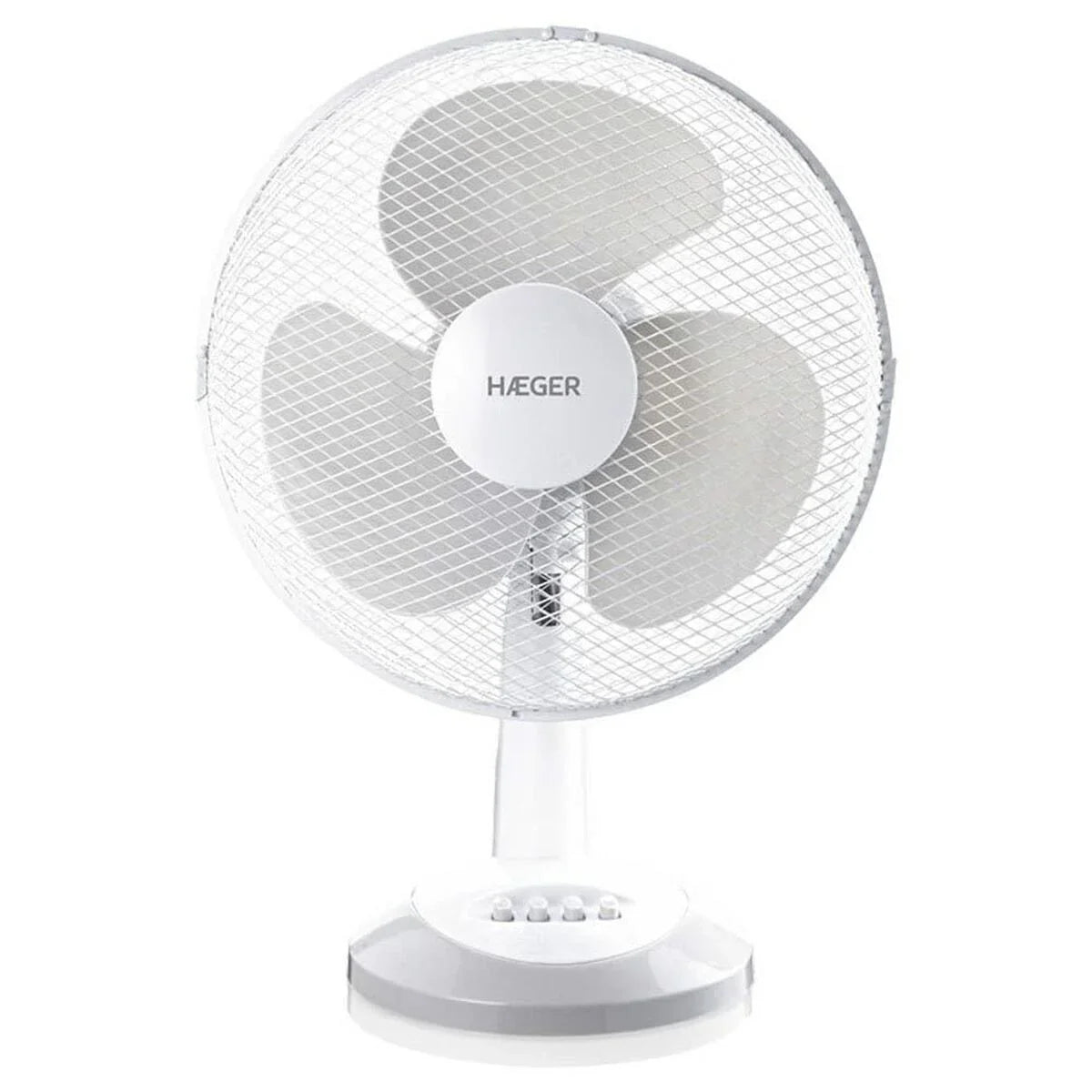 Ventilatore da Tavolo Haeger FA-012.008A Bianco 40 W - Yestore