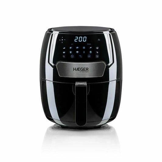 Friggitrice ad Aria Haeger AF-D37.003A Nero 1500 W 3,7 L - Yestore