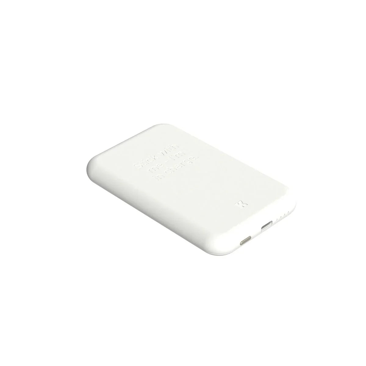 Power Bank con Caricabatterie senza fili Kreafunk Bianco 5000 mAh - Yestore