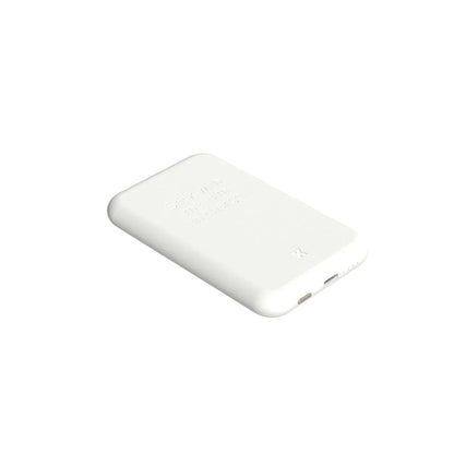 Power Bank con Caricabatterie senza fili Kreafunk Bianco 5000 mAh - Yestore