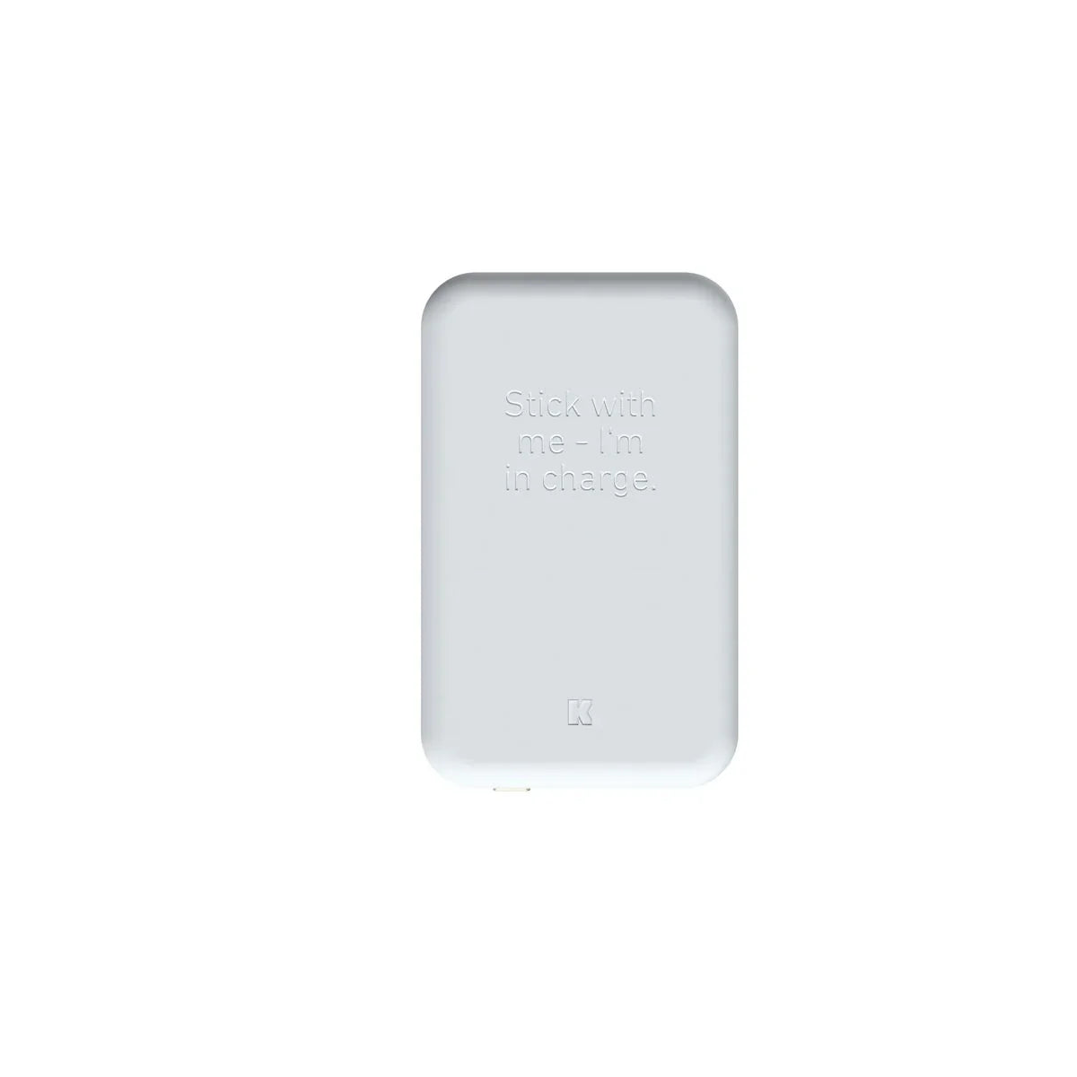 Power Bank with Wireless Charger Kreafunk Grey 5000 mAh - Yestore