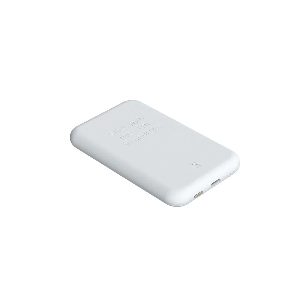 Power Bank with Wireless Charger Kreafunk Grey 5000 mAh - Yestore