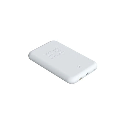 Power Bank with Wireless Charger Kreafunk Grey 5000 mAh - Yestore