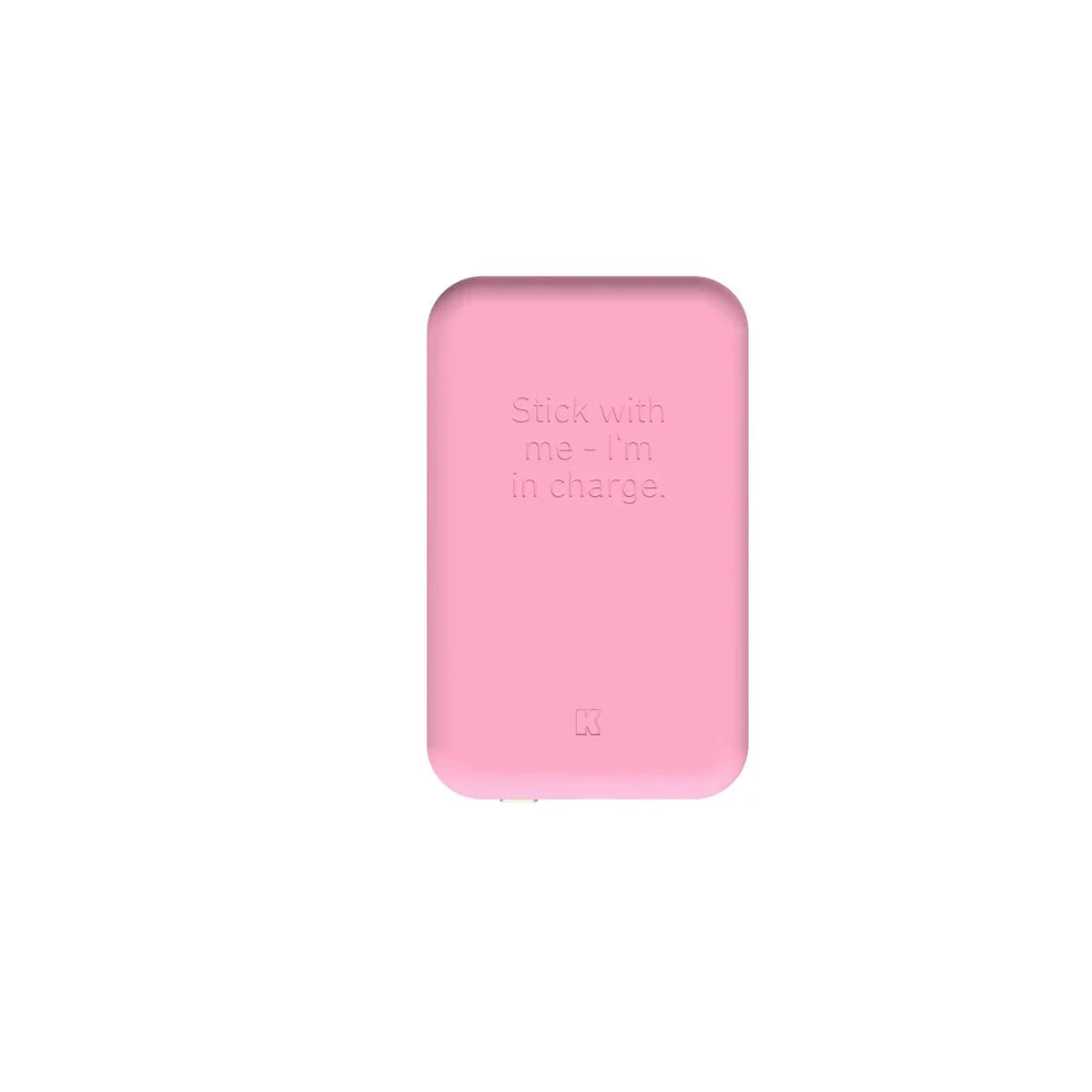 Power Bank con Caricabatterie senza fili Kreafunk Rosa 5000 mAh - Yestore