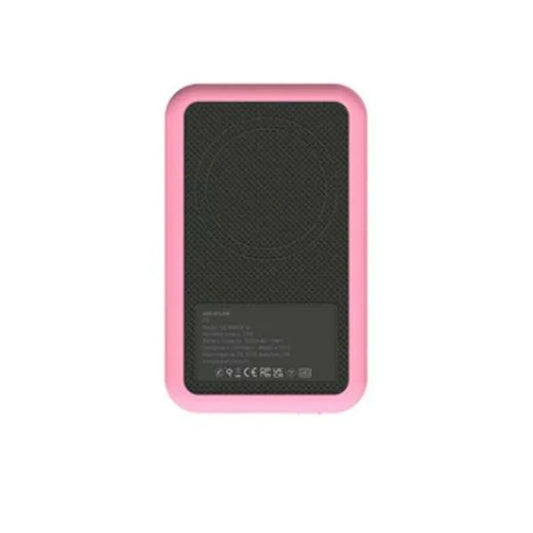 Power Bank con Caricabatterie senza fili Kreafunk Rosa 5000 mAh - Yestore