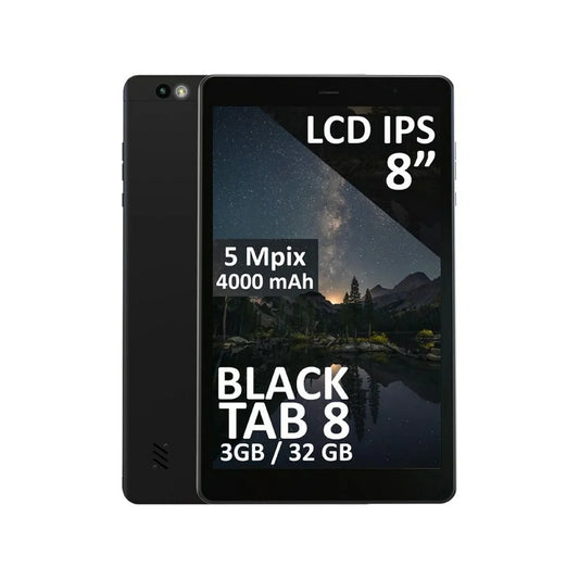 Tablet Blow BlackTAB8 Unisoc T310 3 GB RAM 32 GB Nero - Yestore