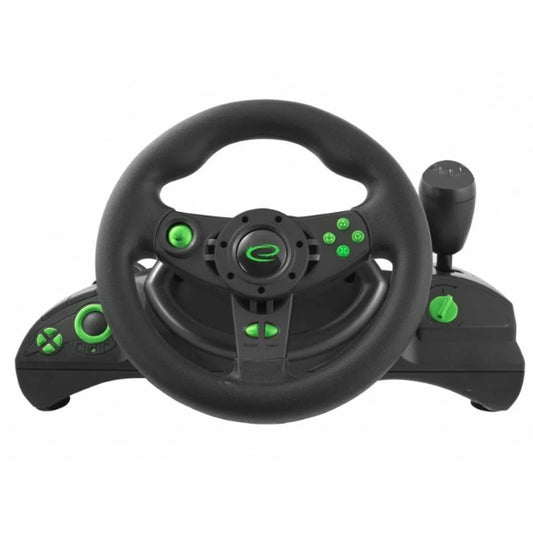 Volante Racing Esperanza EGW102 Pedali Verde PC PlayStation 3 - Yestore