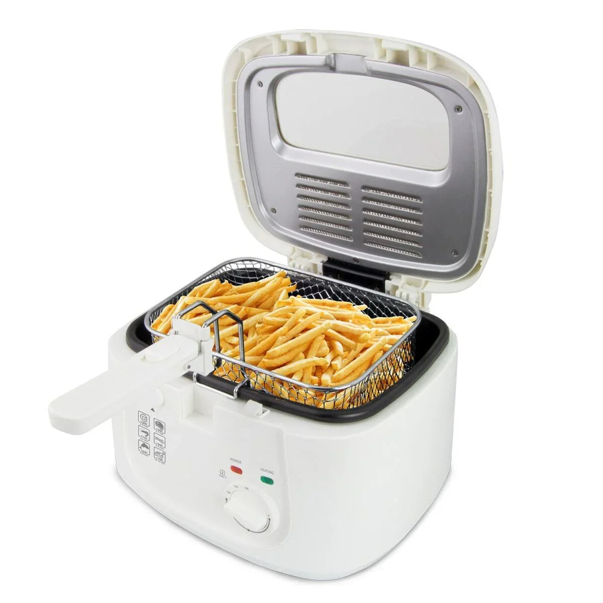 Friggitrice ad Aria Esperanza EKG012 Bianco 1800 W 2,5 L - Yestore