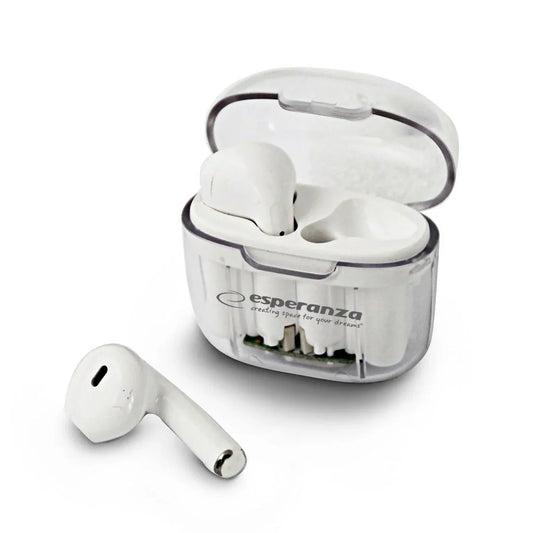 Auricolari in Ear Bluetooth Esperanza EH237W Bianco - Yestore