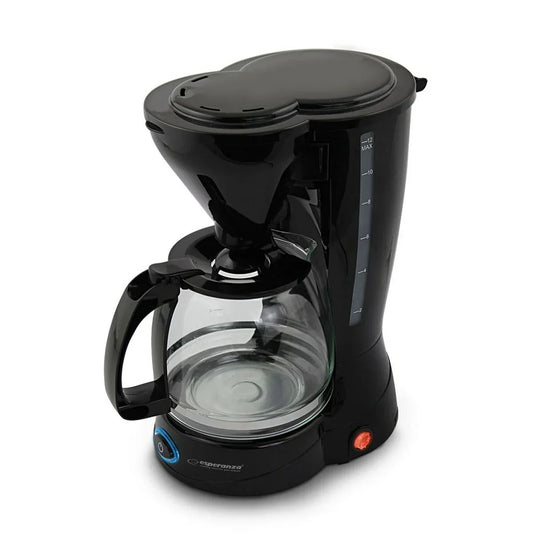 Caffettiera Elettrica Esperanza EKC009 Nero 800 W 1,5 L - Yestore