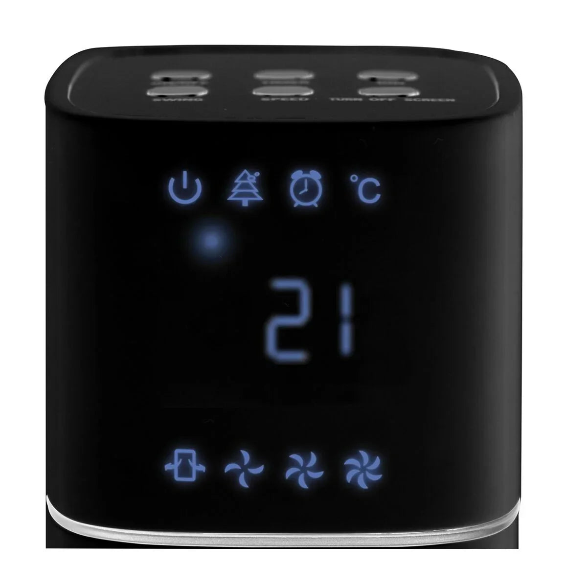 Ventilatore a torre Activejet WKS-120CPJ Nero 60 W - Yestore