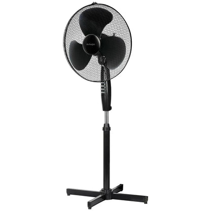 Ventilatore a Piantana Activejet WSR-40C Nero Argentato 50 W - Yestore
