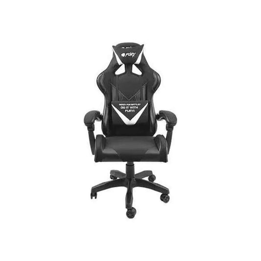 Sedia Gaming Fury Avenger L Nero Bianco - Yestore