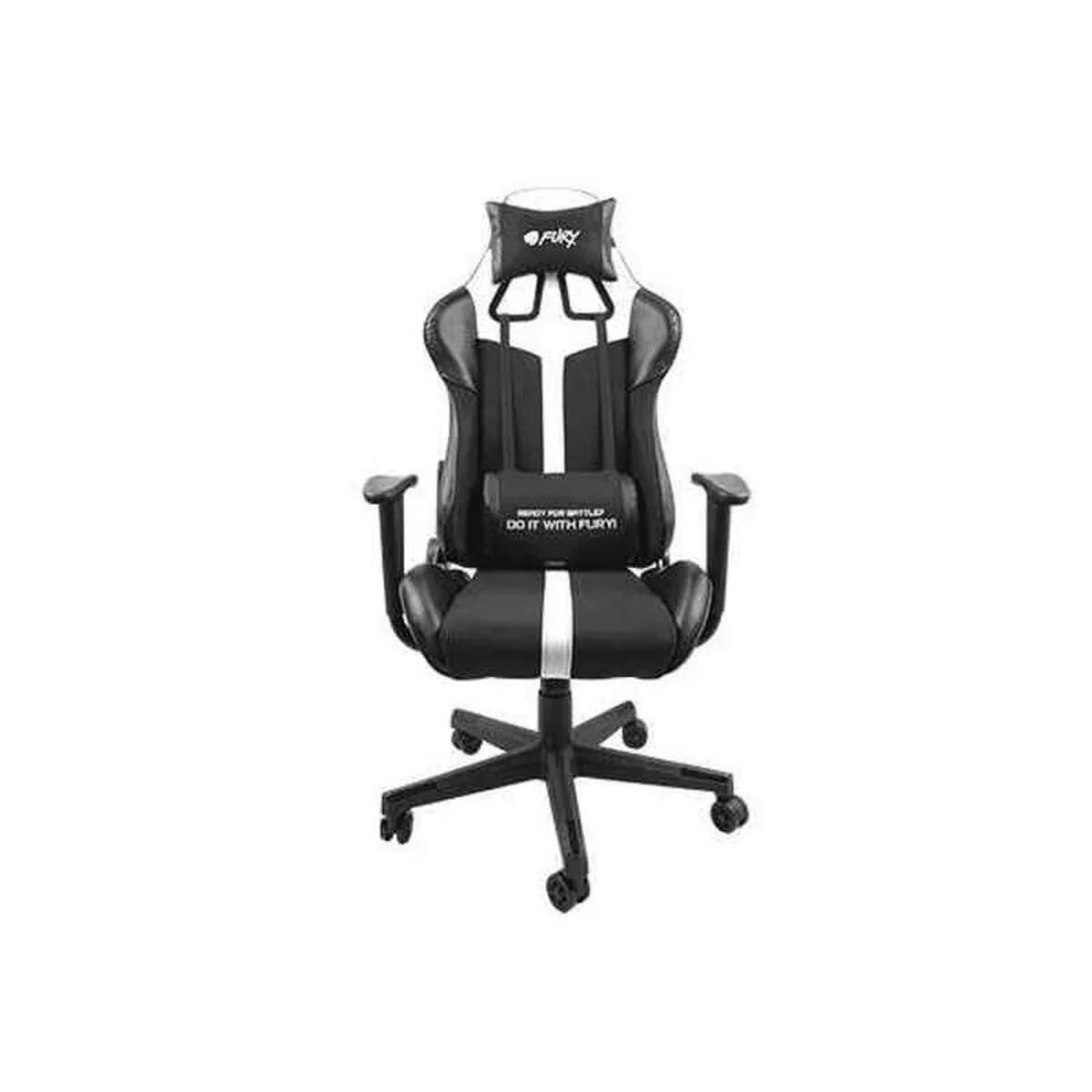 Sedia Gaming Fury NFF-1712 Bianco Nero - Yestore