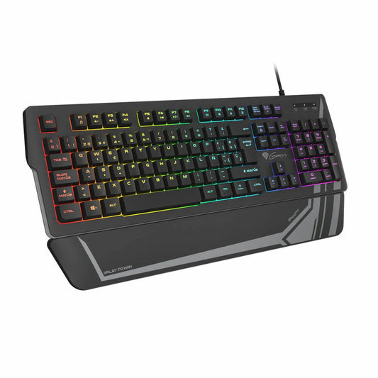 Tastiera per Giochi Genesis NKG-1729 Nero Qwerty in Spagnolo - Yestore