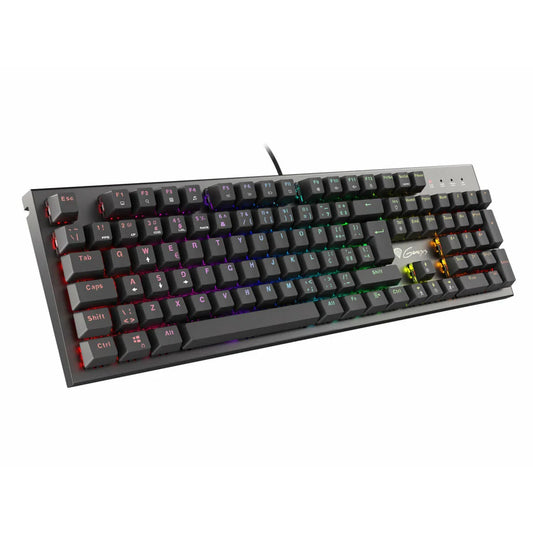 Tastiera per Giochi Genesis NKG-1818 Nero Qwerty in Spagnolo Qwerty portoghese - Yestore