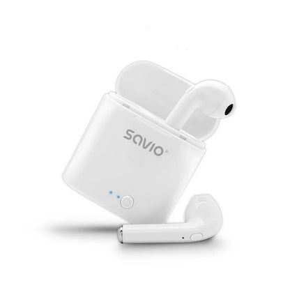 Auricolari in Ear Bluetooth Savio TWS-01 Bianco - Yestore