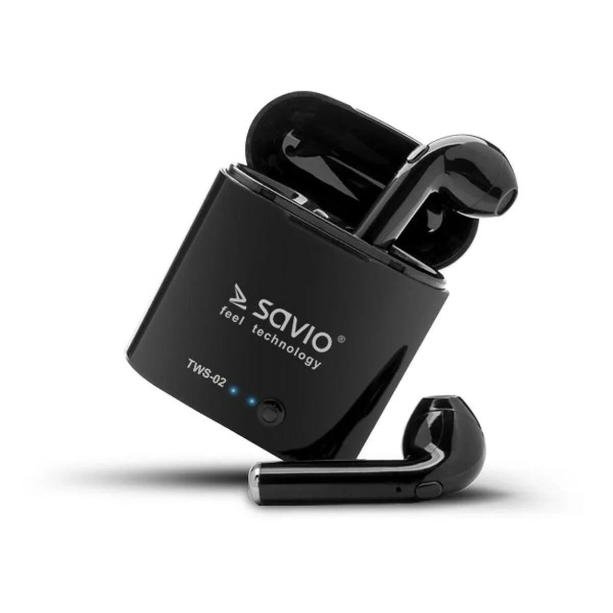 Auricolari in Ear Bluetooth Savio TWS-02 Nero Grafite - Yestore