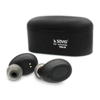 Auricolari in Ear Bluetooth Savio TWS-04 Nero Grafite - Yestore