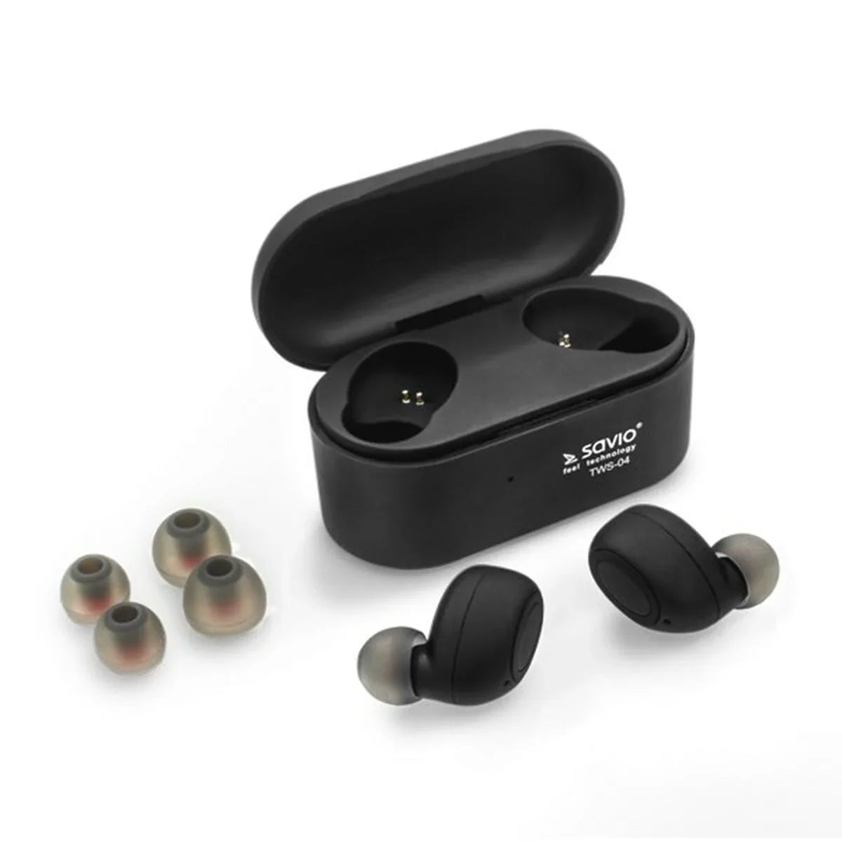 Auricolari in Ear Bluetooth Savio TWS-04 Nero Grafite - Yestore