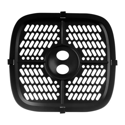 Friggitrice ad Aria N'oveen AF770 Nero Argentato 1700 W 6,5 L - Yestore